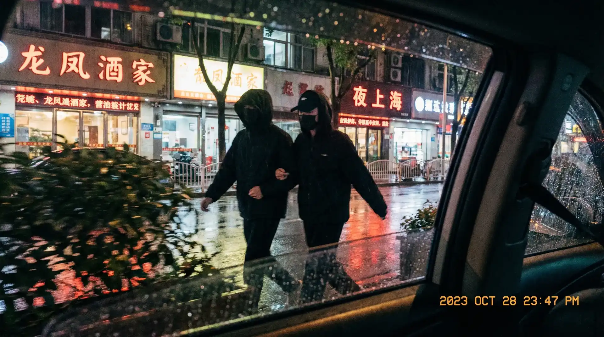 法国啄木鸟 - 顶流明星深夜密会现场抓拍照片